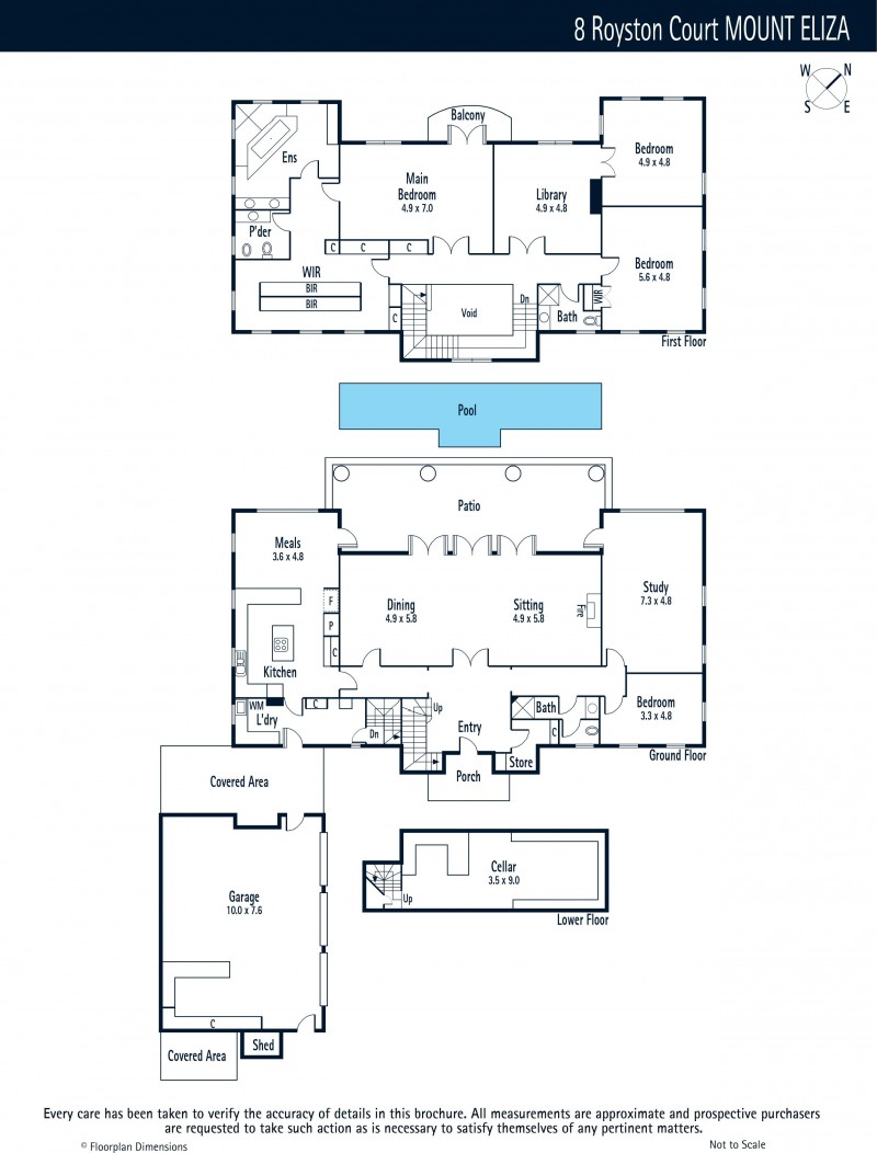 Floorplan 8 Royston Court, Mount Eliza