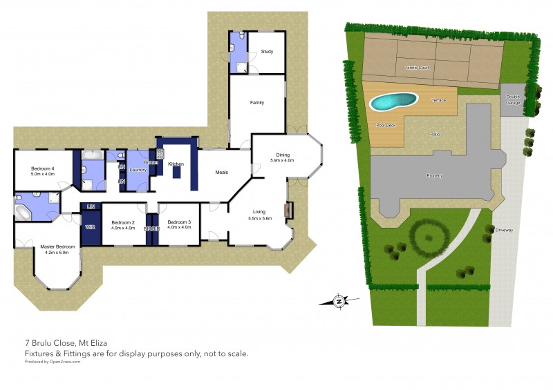 Floor plan for 7 Brulu Close, Mount Eliza