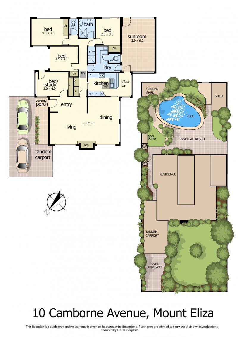 Floor Plan 10 Camborne ave  mt eliza