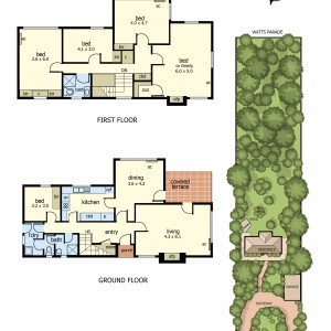 Floor Plan - 3 Bay avenue mt eliza