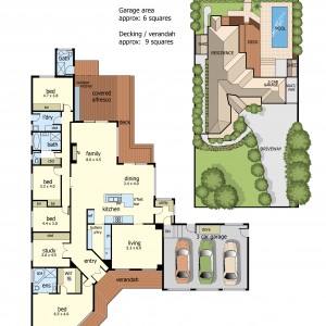 Floor Plan 13Chetwyn court frankston south