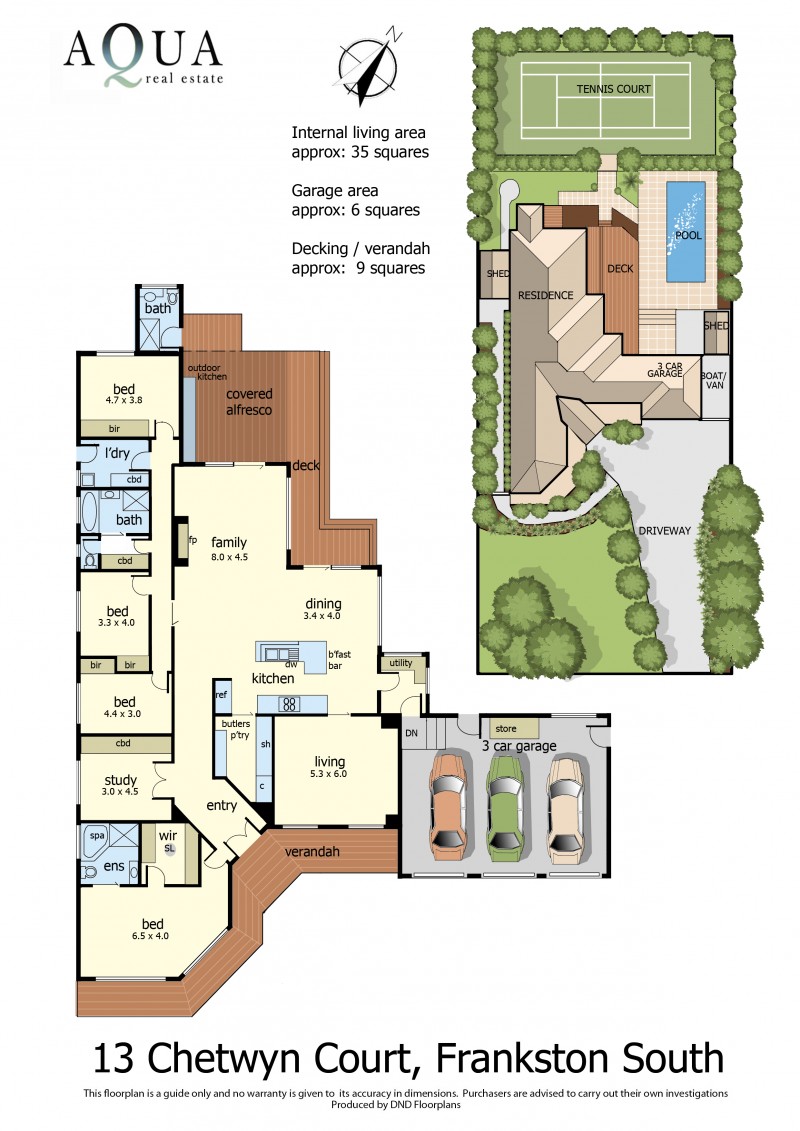 Floor Plan 13Chetwyn court frankston south