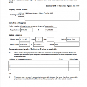 property statement