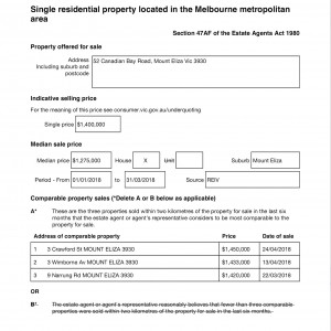 property statement