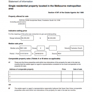 property statement