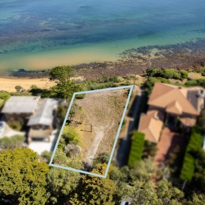 plot of land next to beach