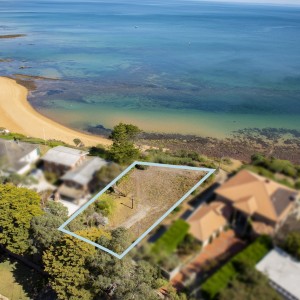 plot of land next to beach