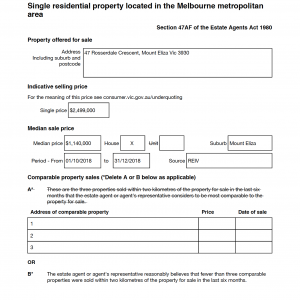 property statement