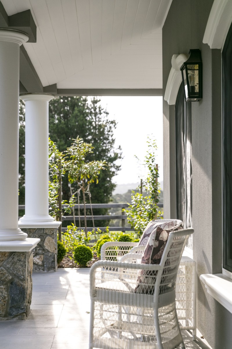 chairs on patio