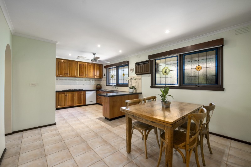 kitchen with dining table