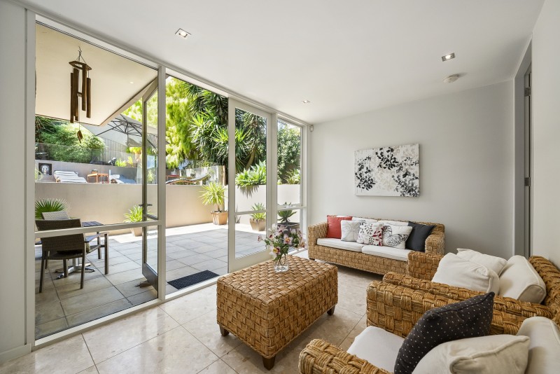 lounge room and patio