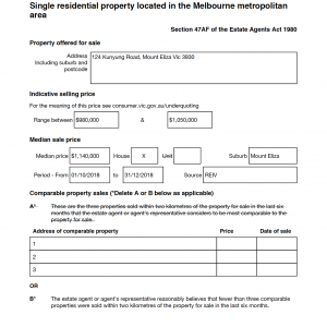 property statement