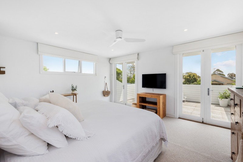 white bedroom