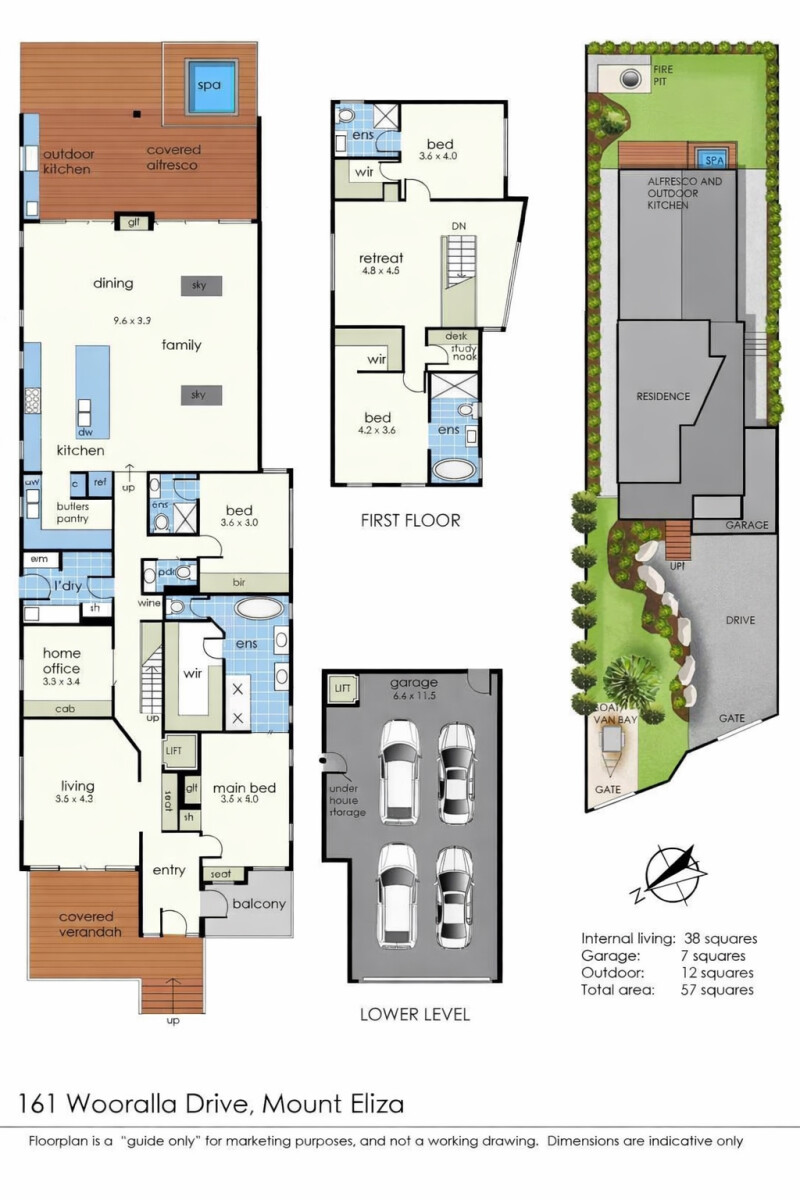 161 Wooralla Drive floorplan